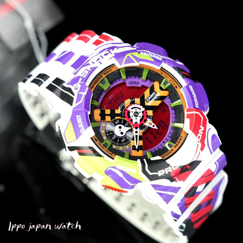 Casio G-shock  GA-110EVA30-7AJR Evangelion collaboration model Digital Analog watch 2025.10 release