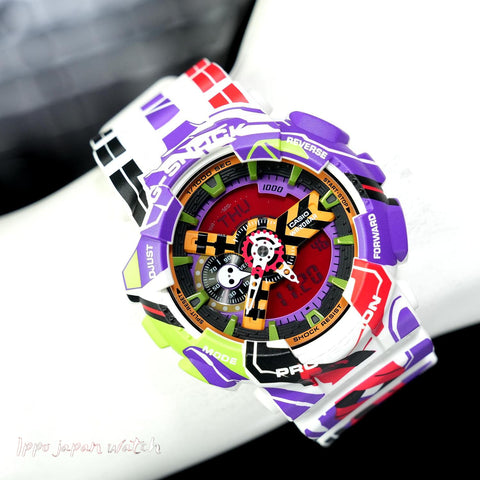 Casio G-shock  GA-110EVA30-7AJR Evangelion collaboration model Digital Analog watch 2025.10 release