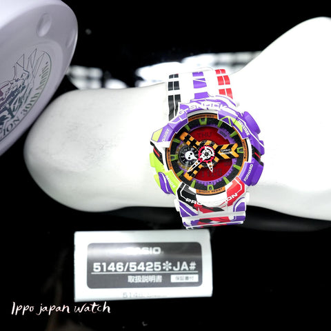 Casio G-shock  GA-110EVA30-7AJR Evangelion collaboration model Digital Analog watch 2025.10 release