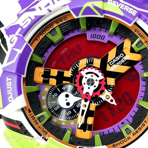 Casio G-shock  GA-110EVA30-7AJR Evangelion collaboration model Digital Analog watch 2025.10 release