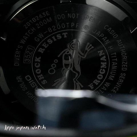 Casio G-SHOCK  GW-8200TPF-1JR MASTER OF G "FROGMAN" "Poison Dart Frog" 2025.12.5 release