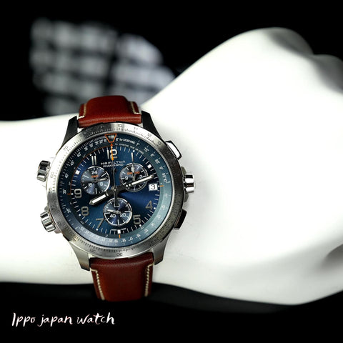 Hamilton H77922541 Watch - Khaki Aviation X-Wind GMT Chrono Quartz (Image 5)