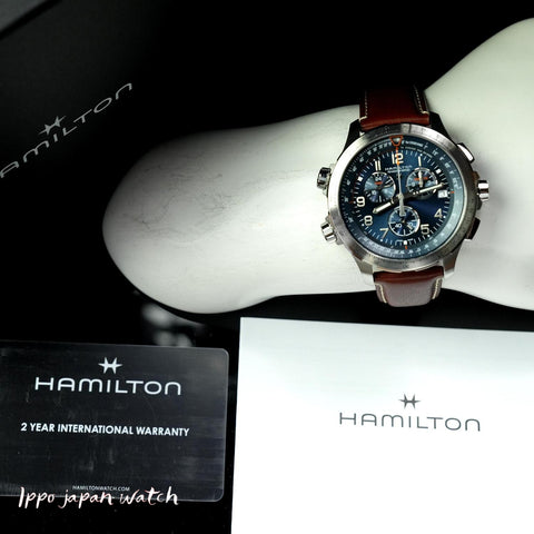 Hamilton H77922541 Watch - Khaki Aviation X-Wind GMT Chrono Quartz (Image 6)