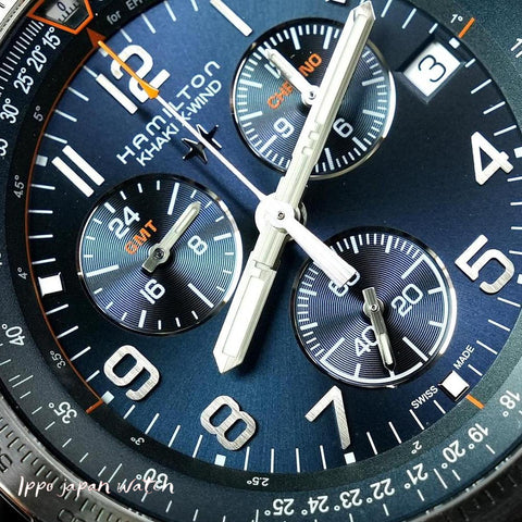 Hamilton H77922541 Watch - Khaki Aviation X-Wind GMT Chrono Quartz (Image 3)