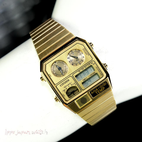 IPPO JAPAN WATCH JG2103-56P WATCH - Citizen Collection Metallic ANA-DIGI TEMP watches 2025.10.16 release (Image 7)