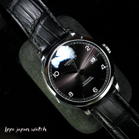 Longines Men's Leather Belt Watch Parallel Import with 2-Year Warranty L2.821.4.56.2