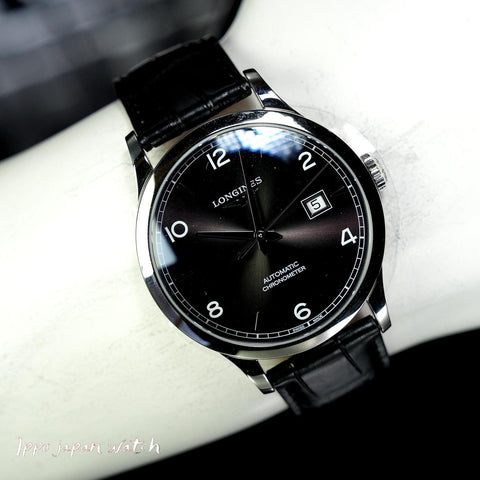 Longines Men's Leather Belt Watch Parallel Import with 2-Year Warranty L2.821.4.56.2