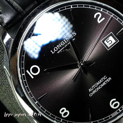 Longines Men's Leather Belt Watch Parallel Import with 2-Year Warranty L2.821.4.56.2