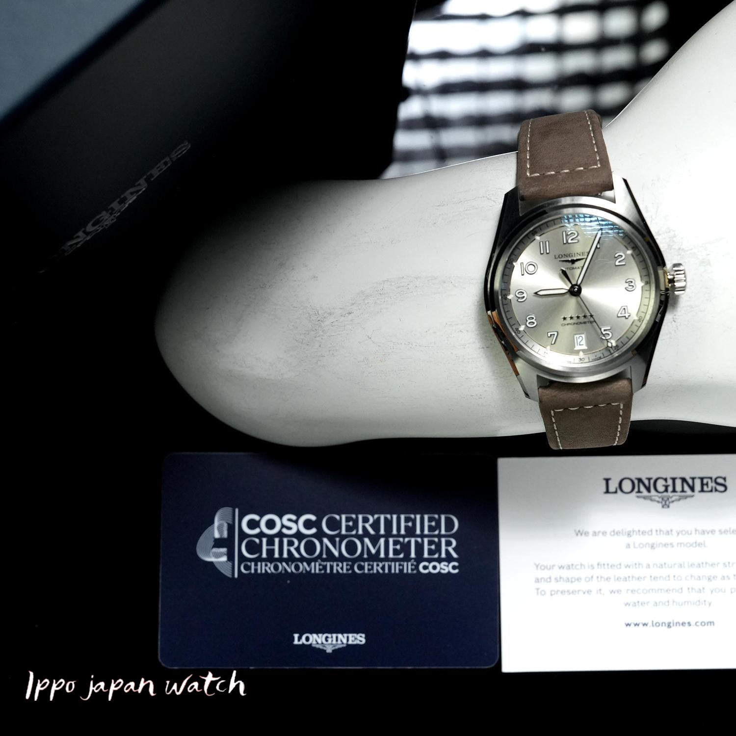 LONGINES L3.410.4.63.2 Watch - Unisex with Leather Strap Parallel Import with 2-Year Warranty Watch (Image 8)