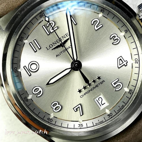 LONGINES L3.410.4.63.2 Watch - Unisex with Leather Strap Parallel Import with 2-Year Warranty Watch (Image 3)