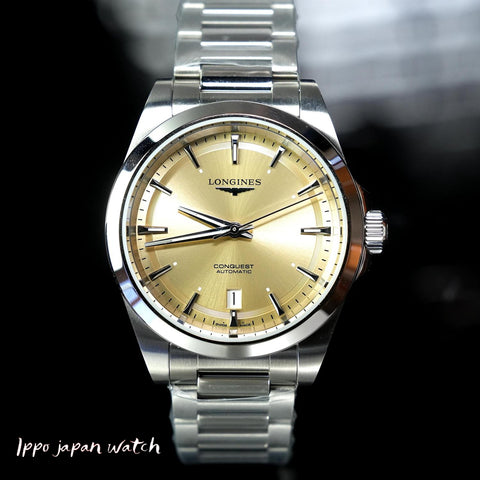 Longines Conquest L3.720.4.62.6 Sunray Champagne Parallel Import 2-Year Warranty  watch