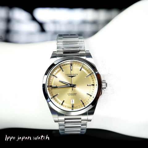 Longines Conquest L3.720.4.62.6 Sunray Champagne Parallel Import 2-Year Warranty  watch