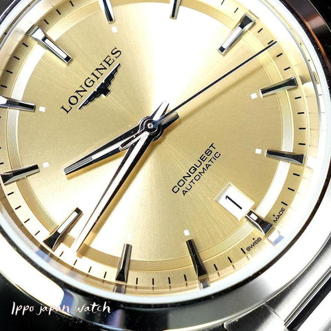 Longines Conquest L3.720.4.62.6 Sunray Champagne Parallel Import 2-Year Warranty  watch