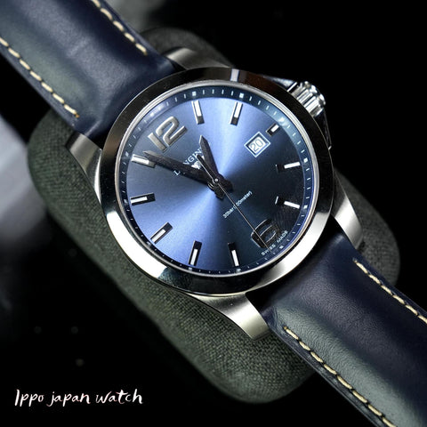 LONGINES L3.759.4.96.0 Watch - Men's Leather Belt Parallel Import with 2-Year Warranty (Image 2)
