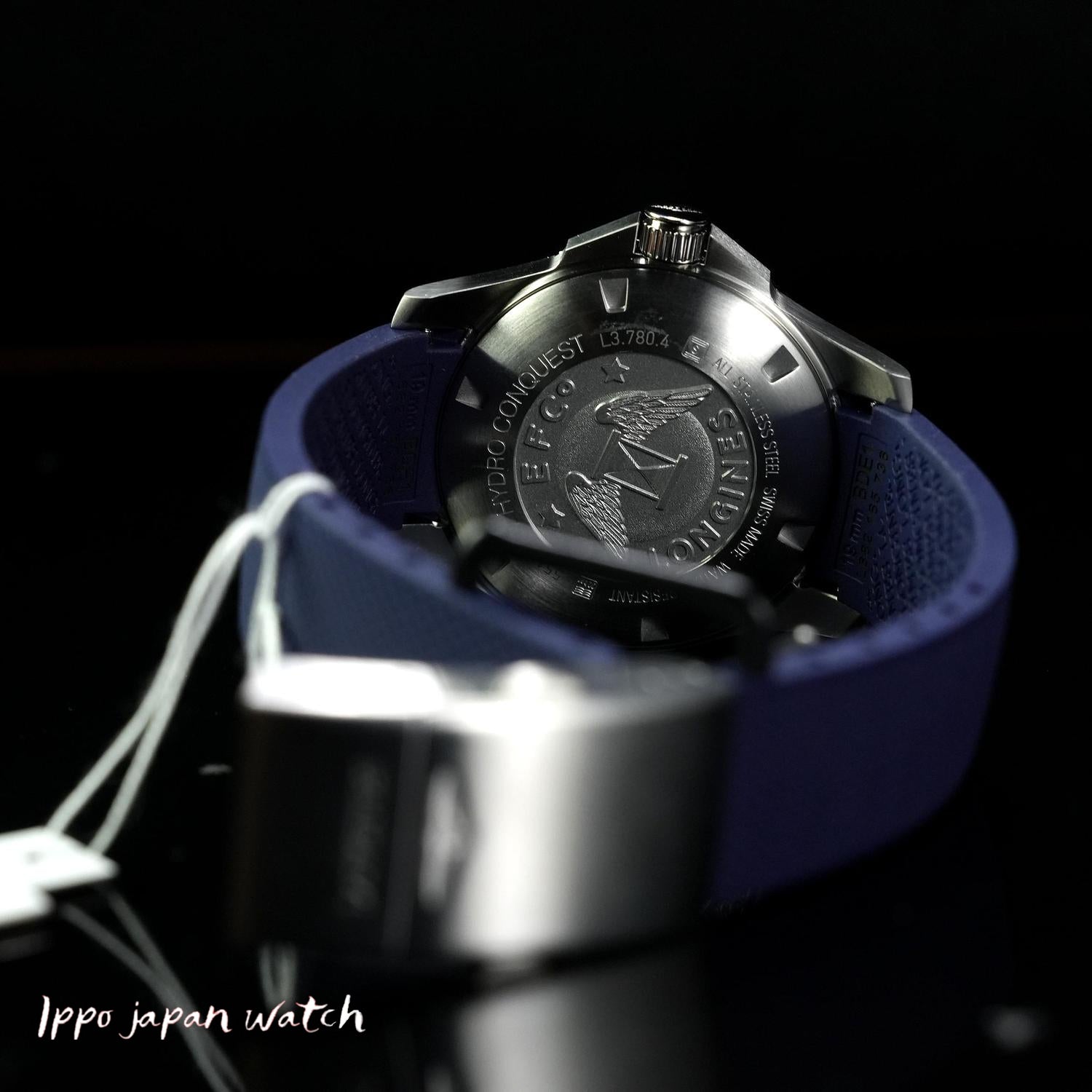 LONGINES L3.780.4.96.9 Watch - Men's Rubber Strap Watch Parallel Imported with 2-Year Warranty (Image 5)