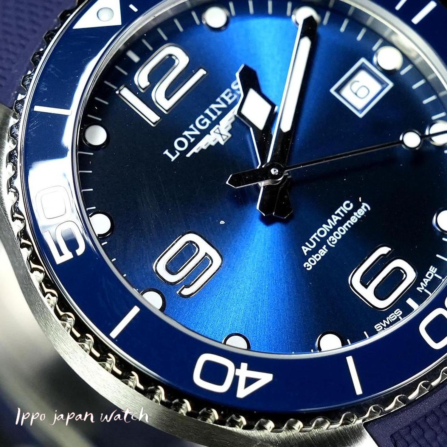 LONGINES L3.780.4.96.9 Watch - Men's Rubber Strap Watch Parallel Imported with 2-Year Warranty (Image 4)