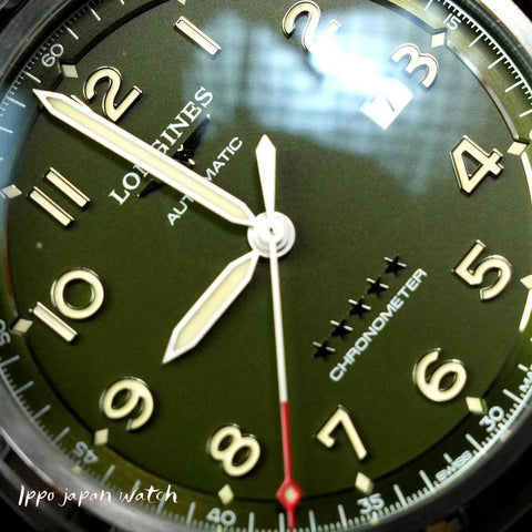 Longines Men's Leather Belt Parallel Import with 2 Year Warranty L3.811.4.03.2