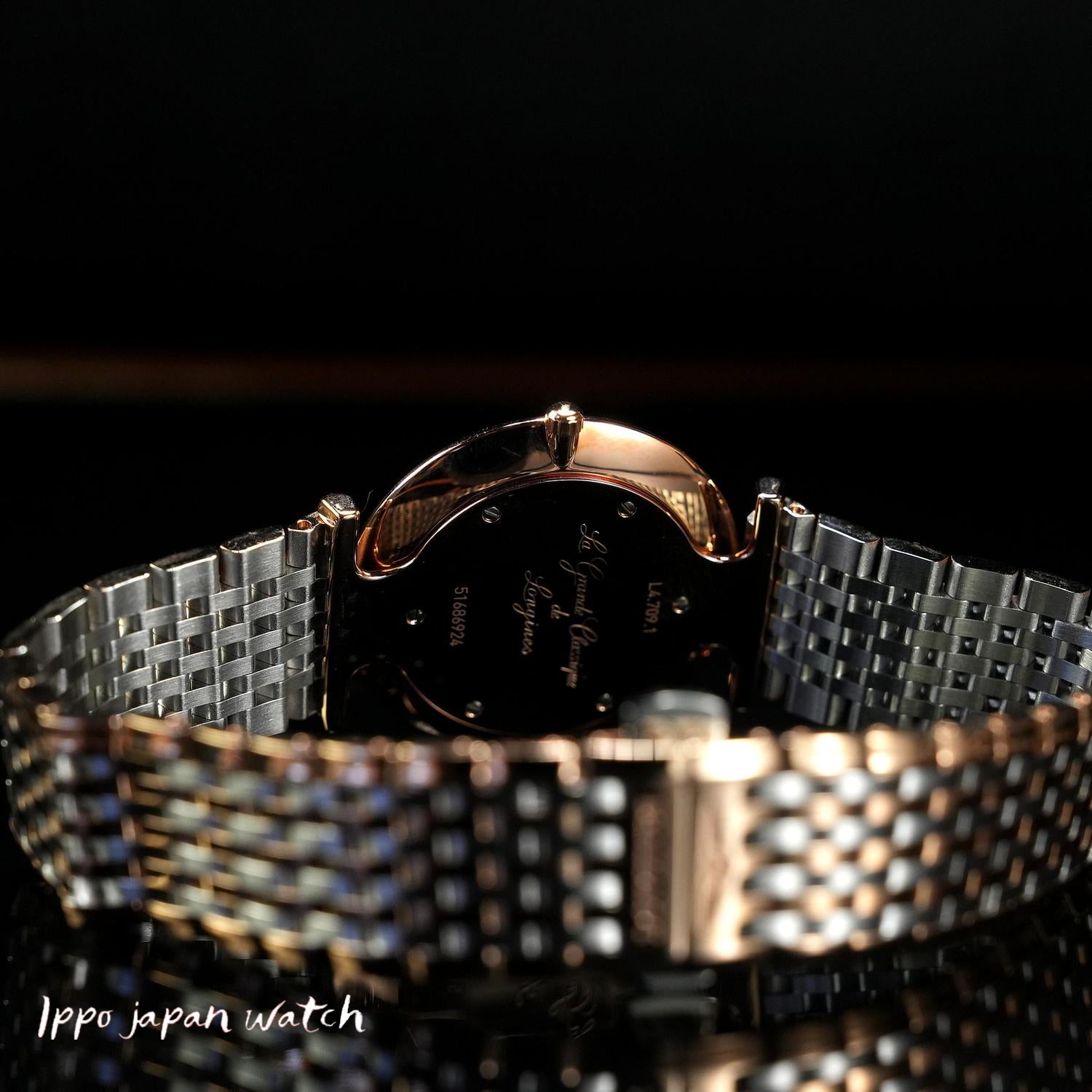 LONGINES L4.709.1.57.7 Watch - Unisex Watch with Metal Strap Parallel Import with 2-year Warranty (Image 4)