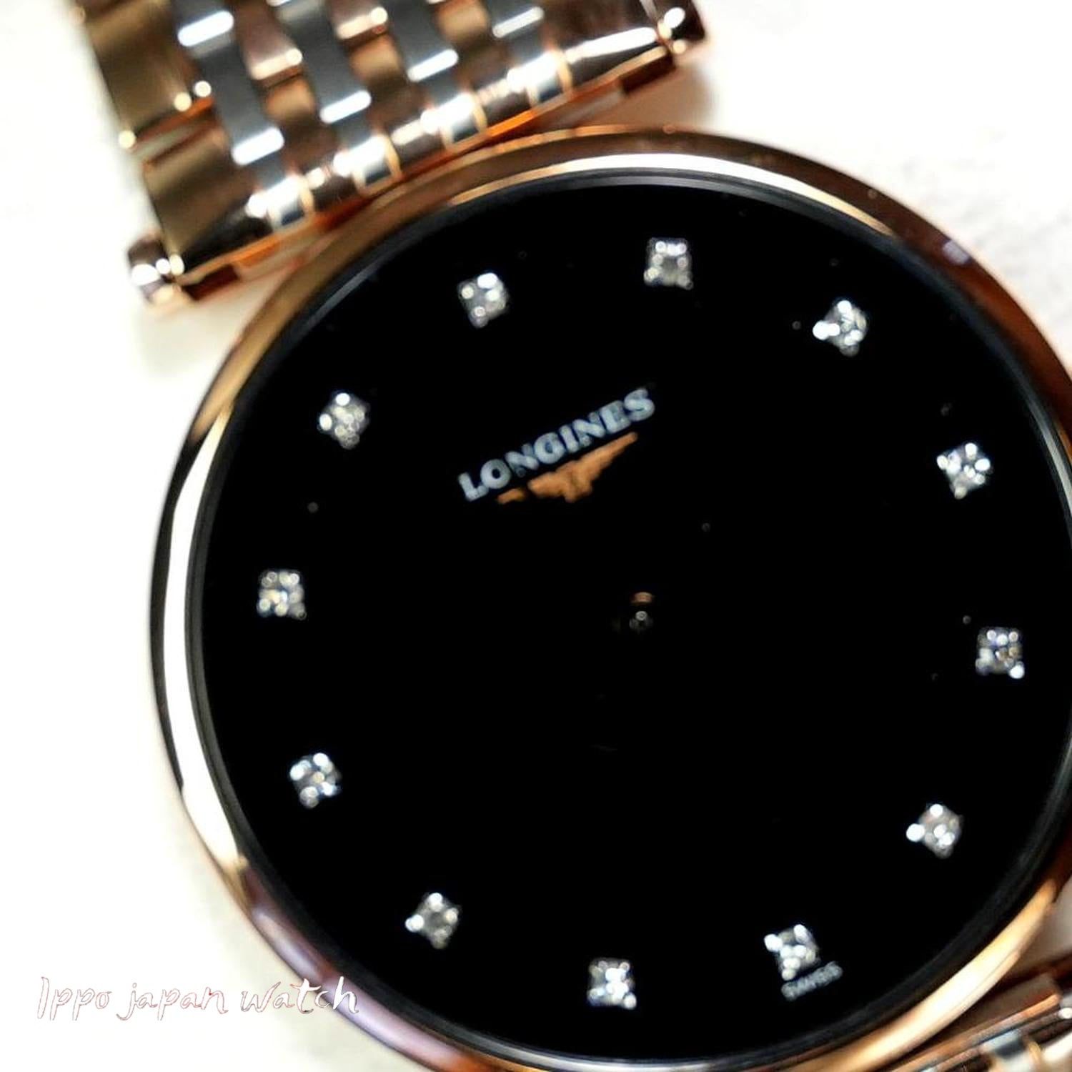 LONGINES L4.709.1.57.7 Watch - Unisex Watch with Metal Strap Parallel Import with 2-year Warranty (Image 6)