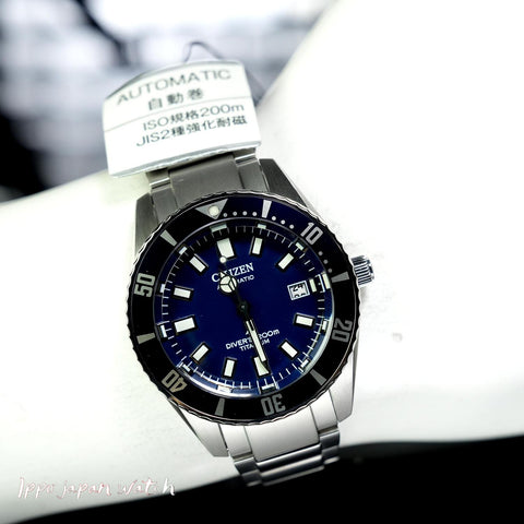 Citizen Men's Watch PROMASTER MARINE Series Mechanical Diver 200m Metal Band NB6021-68L