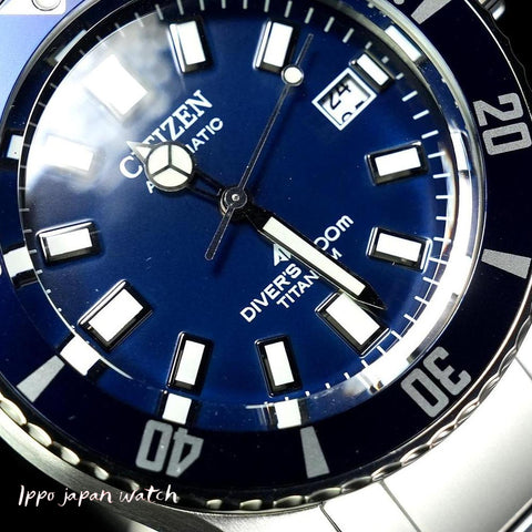 Citizen Men's Watch PROMASTER MARINE Series Mechanical Diver 200m Metal Band NB6021-68L