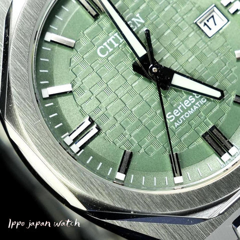 CITIZEN NB6080-51W Series 8 Mechanical Watch Stainless Steel Automatic Movement Water Resistant 40mm Case