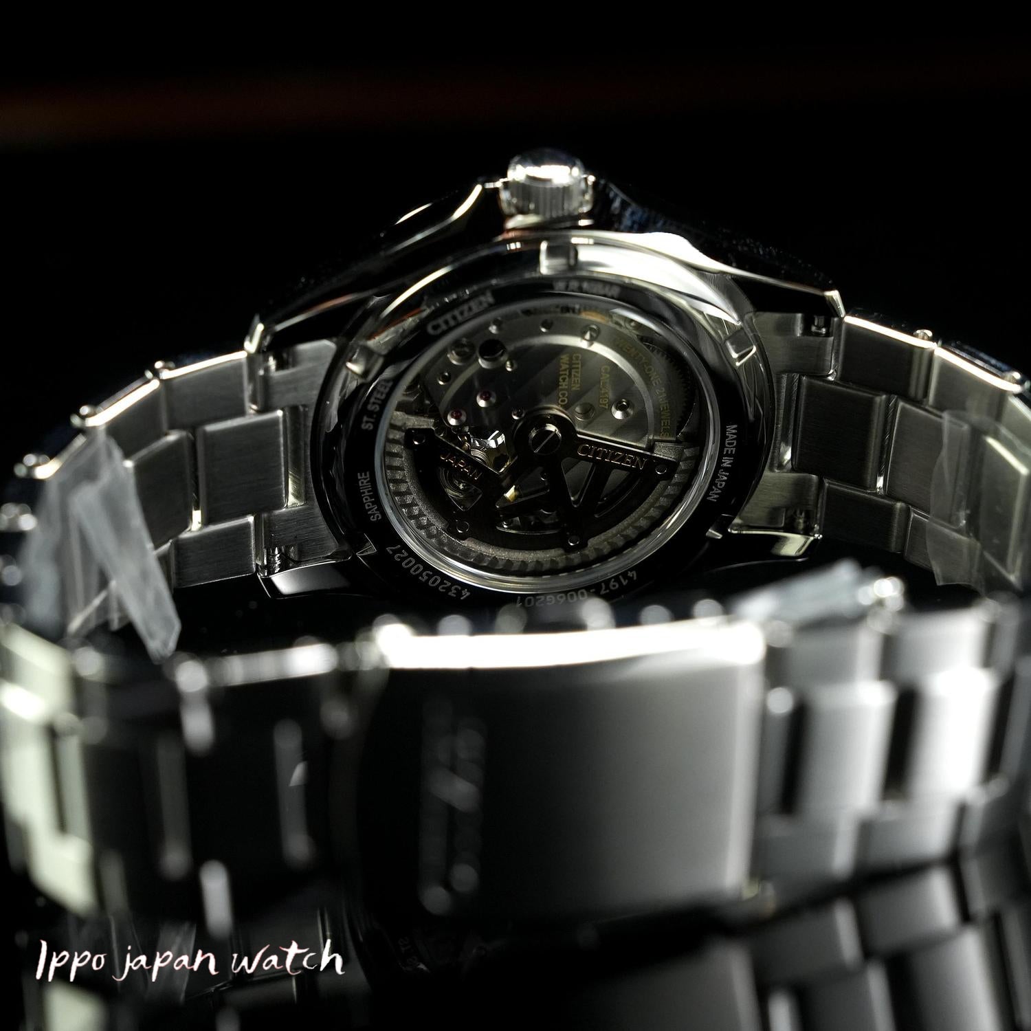 Citizen Men's NP1010-78E Collection Mechanical Open Heart Watch