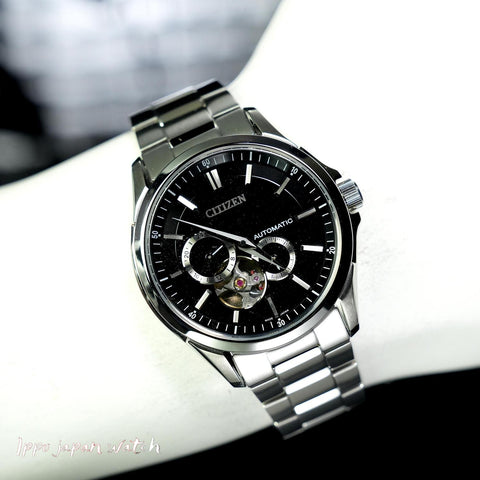 救心ページ IP200 Citizen Men's NP1010-78E Collection Mechanical Open Heart Watch