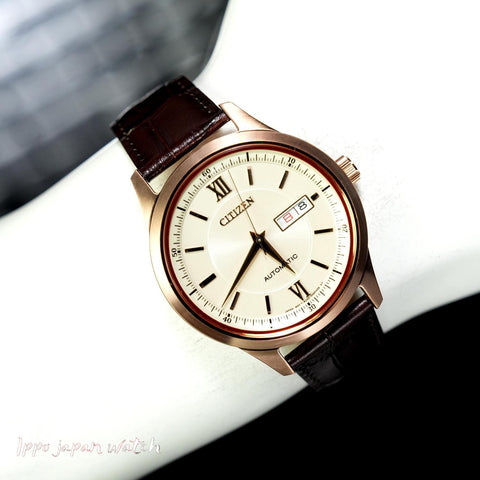 CITIZEN COLLECTION  NY4052-16A Mechanical Day & Date Men's Watch