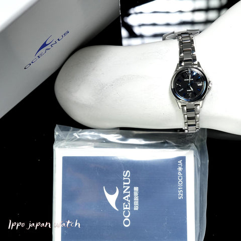 Casio OCEANUS 3 Hands Model Ladies Watch OCW-70J-1AJF