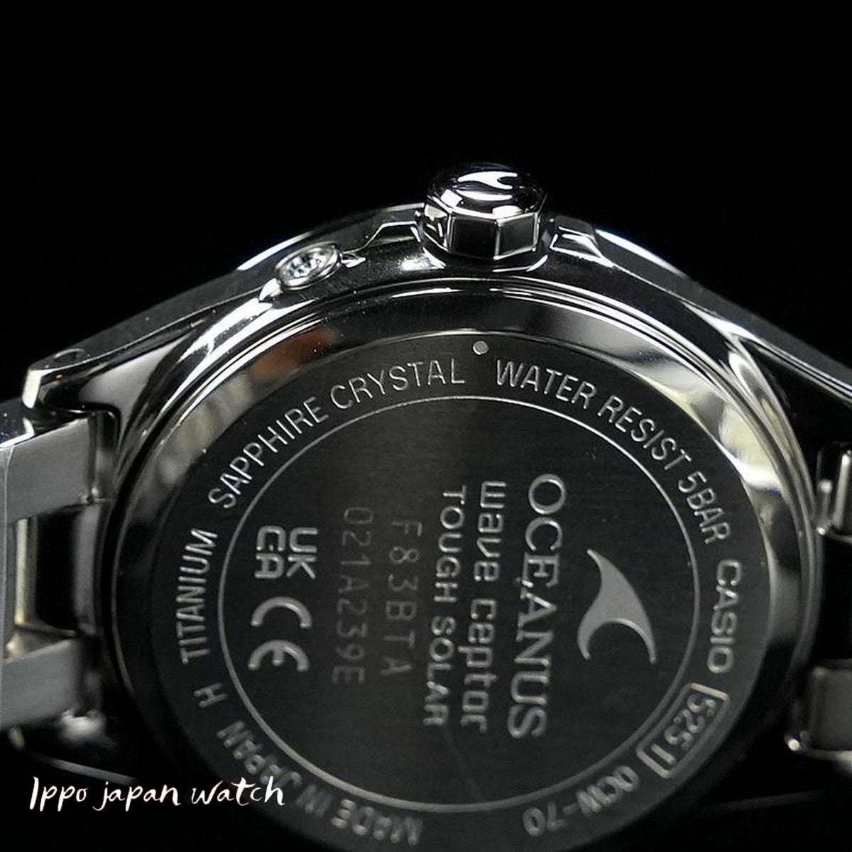 CASIO OCW-70J-1AJF OCEANUS 3 Hands Model Ladies Watch | IPPO Japan 