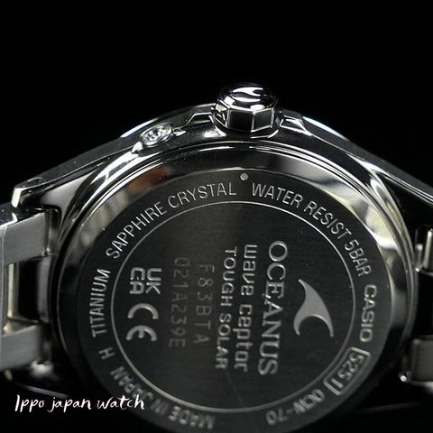 Casio OCEANUS 3 Hands Model Ladies Watch OCW-70J-1AJF