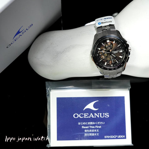 Casio  OCEANUS OCW-S7000RA-5AJF Retro Tone Collection  Men's Watch