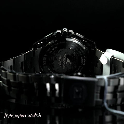 Casio Oceanus OCW-SG1000CN-1AJR Partner Shop solar radio bluetooth limited Titanium strap 2025.11 release