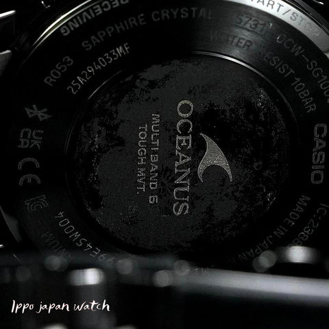 Casio Oceanus OCW-SG1000CN-1AJR Partner Shop solar radio bluetooth limited Titanium strap 2025.11 release