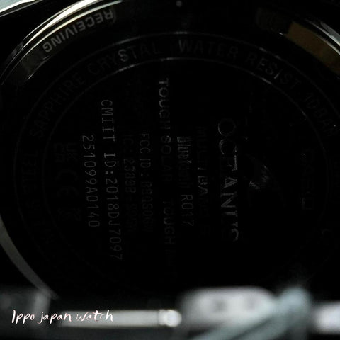 Casio OCEANUS 3-Hand Model All Black IP OCW-T200SB-1AJF