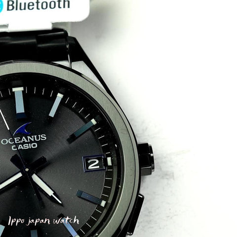 Casio OCEANUS 3-Hand Model All Black IP OCW-T200SB-1AJF