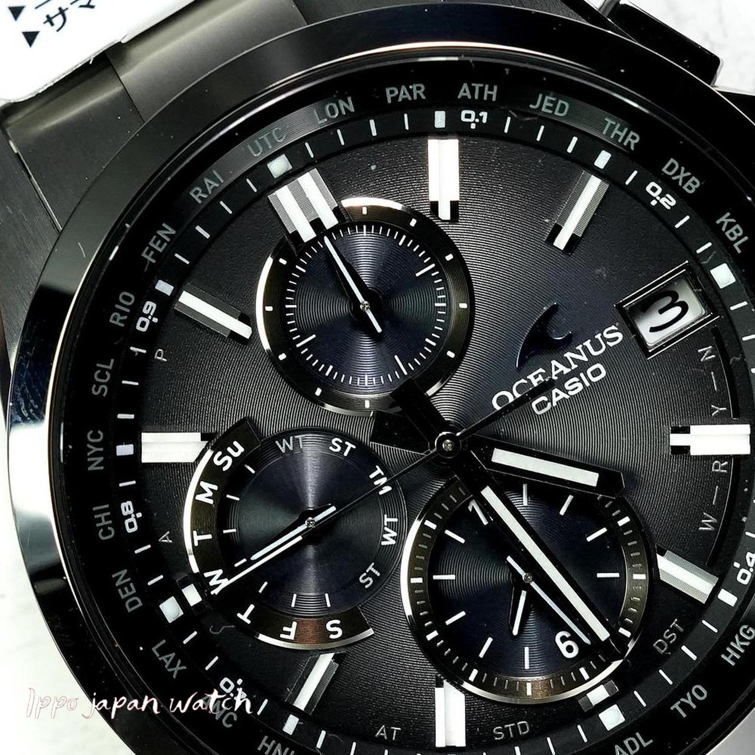 CASIO OCEANUS タフネス ブラック CASIO OCEANUS タフネス ブラック CASIO OCEANUS タフネス ブラック