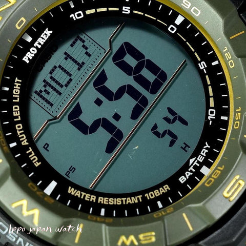 IPPO JAPAN WATCH PRG-340ANS-3JR WATCH - Casio 30th Anniversary Special Edition Green digital solar watch 2025.11.8 release (I