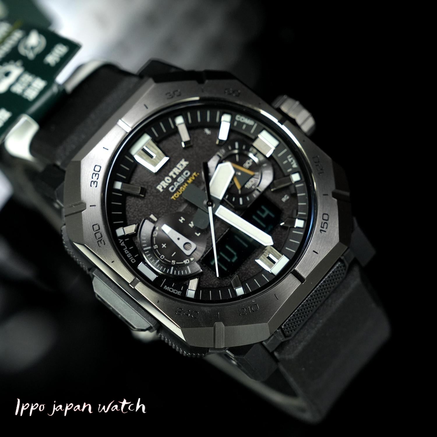 IPPO JAPAN WATCH PRW-B1000-1JF WATCH - Casio analog digital bluetooth solar radio Durasoft strap watch 2025.10.10 release (Im