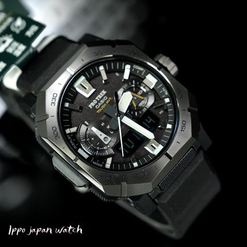 IPPO JAPAN WATCH PRW-B1000-1JF WATCH - Casio analog digital bluetooth solar radio Durasoft strap watch 2025.10.10 release (Im