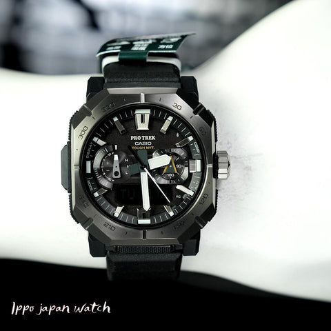 IPPO JAPAN WATCH PRW-B1000-1JF WATCH - Casio analog digital bluetooth solar radio Durasoft strap watch 2025.10.10 release (Im
