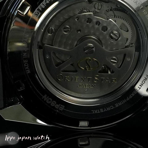 Orient Men's Orient Star Contemporary Modern Skeleton Automatic Leather Band Watch RK-AV0006L