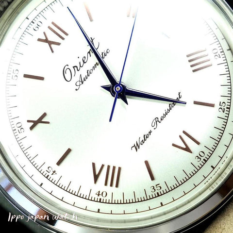 Orient Men's Classic Bambino 75th Anniversary Limited Edition with Replacement Calf Strap Automatic Winding Watch RN-AC0027S