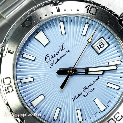 Orient Men's Sports Mako 40 Diver Design 75th Anniversary Limited Edition Automatic Metal Band Men's Watch RN-AC0Q12L