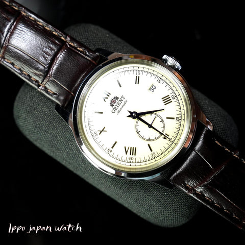 Orient Men's RN-AP0105Y Classic Bambino 38 Automatic Leather Band Watch