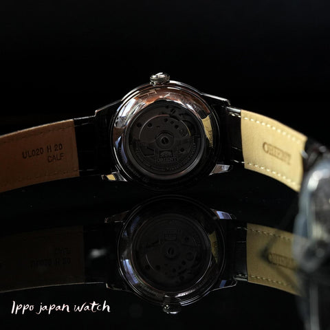 Orient Men's RN-AP0105Y Classic Bambino 38 Automatic Leather Band Watch