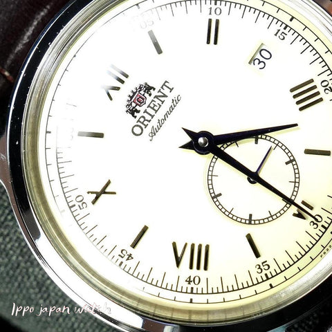 Orient Men's RN-AP0105Y Classic Bambino 38 Automatic Leather Band Watch