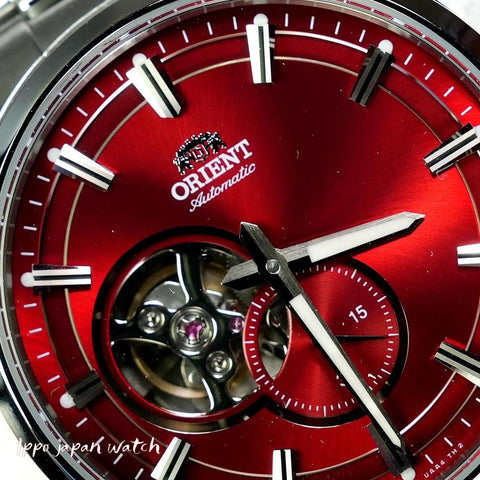 ORIENT Contemporary Semi-Skeleton Automatic Metal Band Men's Watch RN-AR0010R