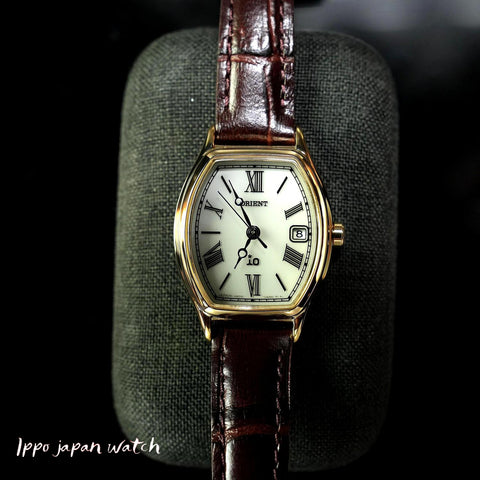 iO NATURAL & PLAIN  RN-WG0013S Solar-Powered Leather Band Women's Watch